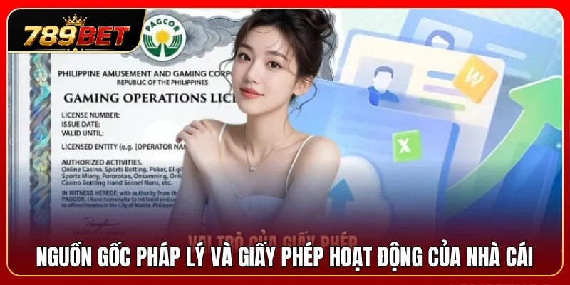 Thông tin về giấy phép và cơ sở pháp lý của 789BET 