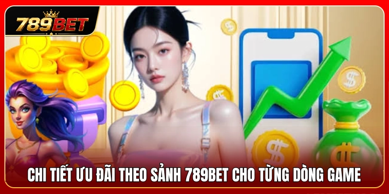 Ưu đãi theo sảnh 789BET ứng với từng game 