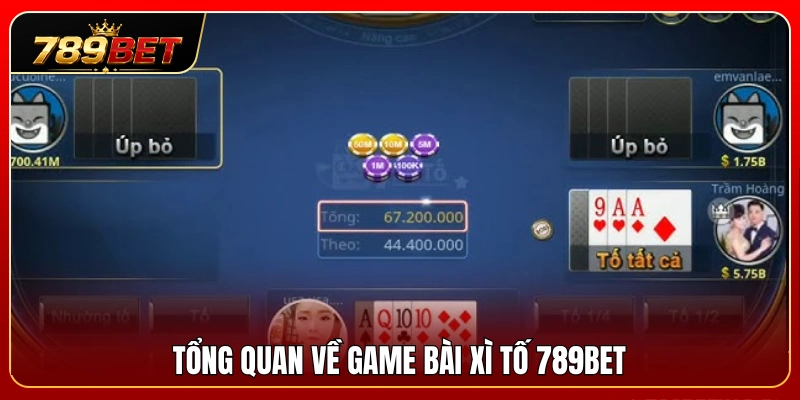 Sơ lược về hình thức bài xì tố tại 789 BET 